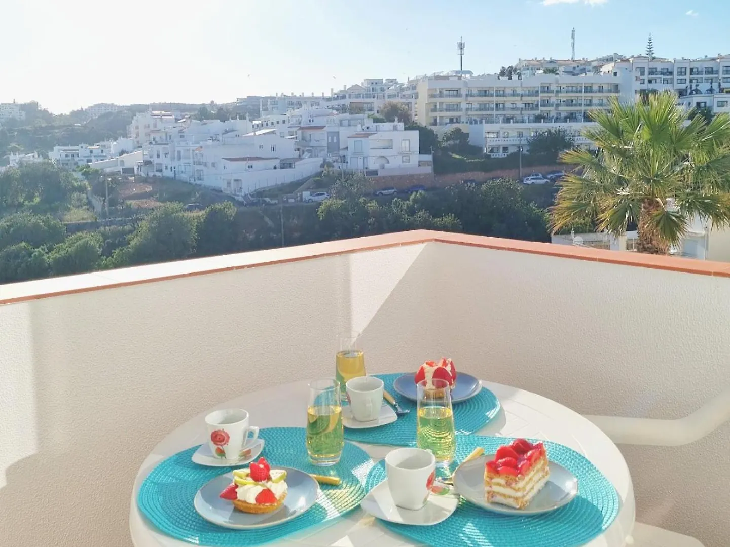 Corte Real O - Sea & Old Town View Albufeira Lägenhet