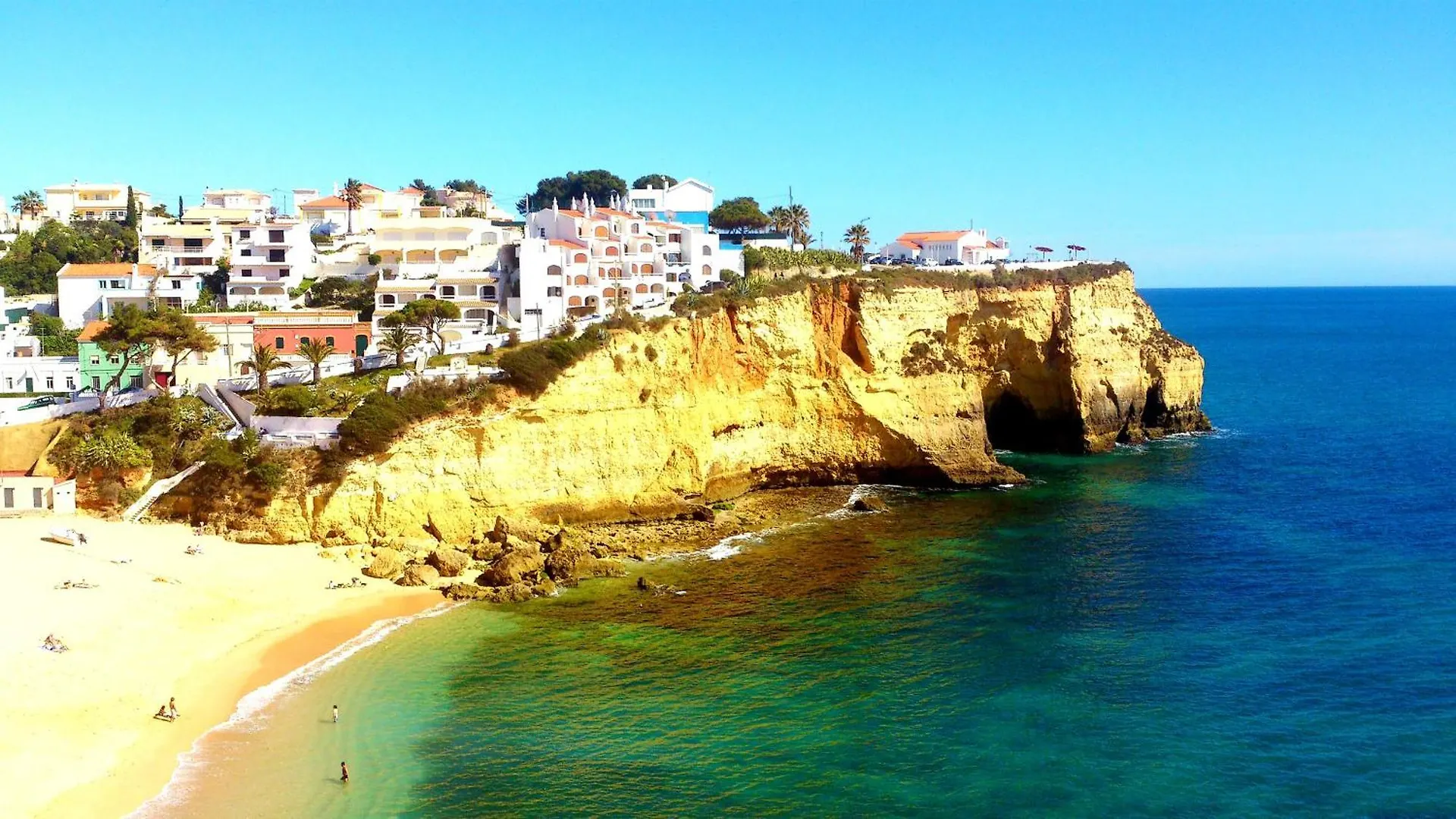 Corte Real O - Sea & Old Town View Albufeira Lägenhet